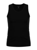 Ammann Micro Modal: Athletic Shirt, schwarz