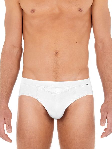 HOM Tencel Soft: Comfort Mini Brief HO1, weiß  Dexer - Maenner  Unterwaesche: Underwear, Swimwear
