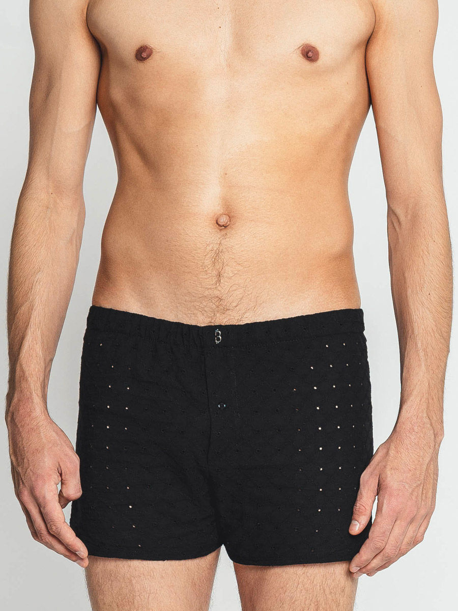 Bracq Paco: Swimwear Unterwaesche: | - Dexer Underwear, Maenner Boxershorts, schwarz