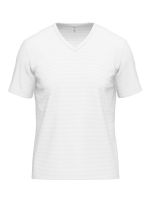 Ammann Cotton & More: V-Neck-Shirt, weiß