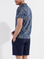 HOM Callum: Pyjama, navy print